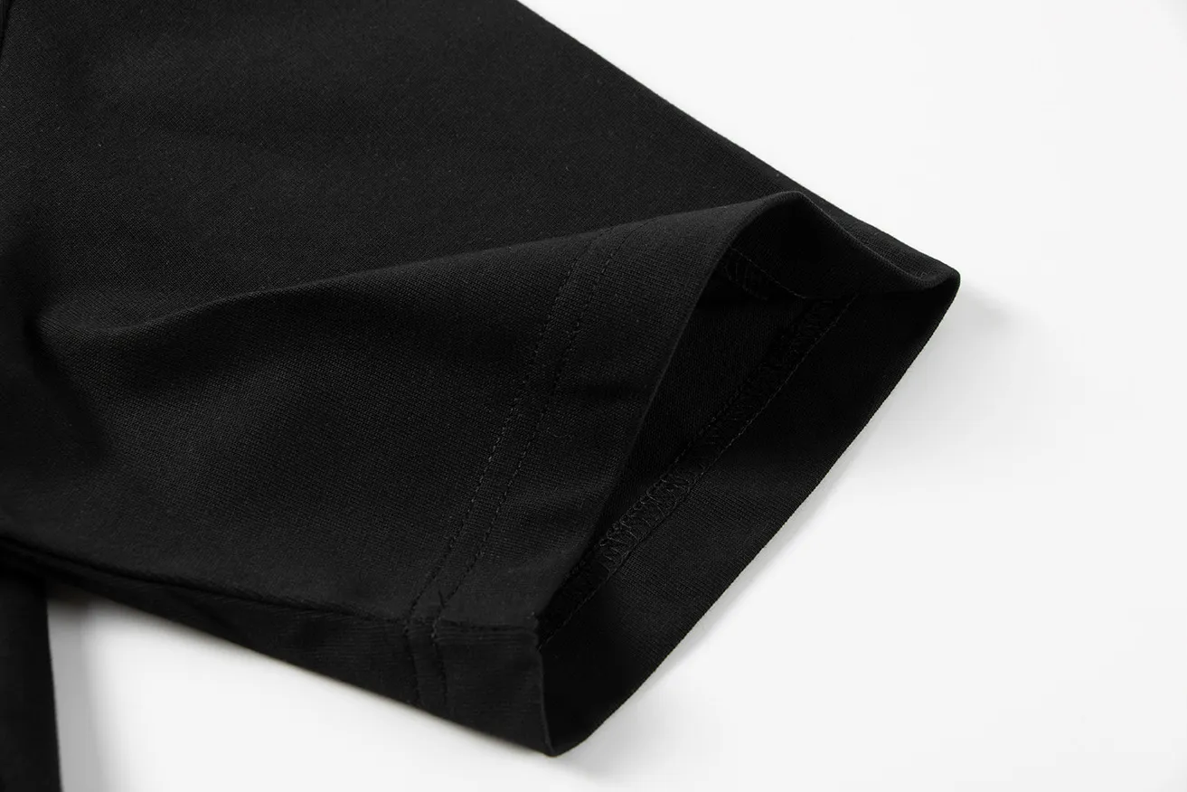 🅿️160 Style: 2026 new Louis Vuitton short-sleeved T-shirt Material: High version 300g double yarn combed cotton Size: S～XL Color: black white Style number: H2003